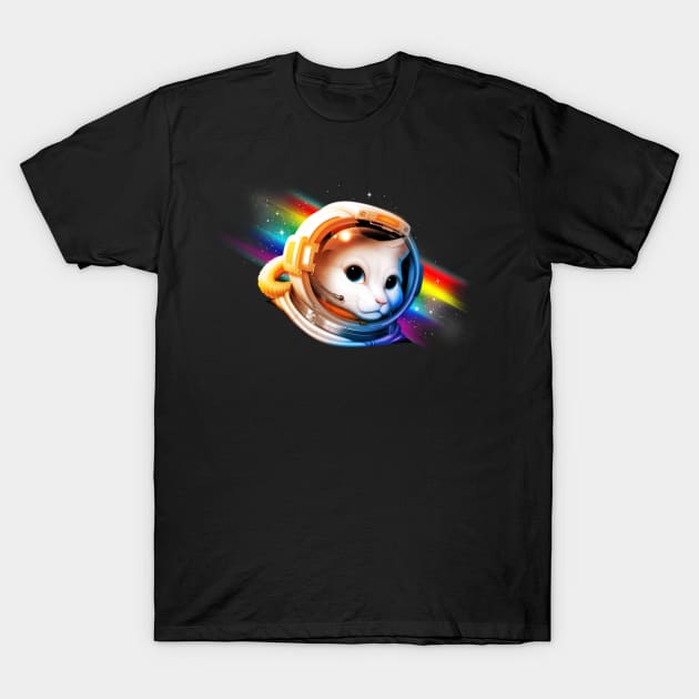 Astronaut Cat T-Shirt by Tobe_Fonseca